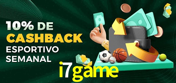 10% de bônus de cashback na i7game